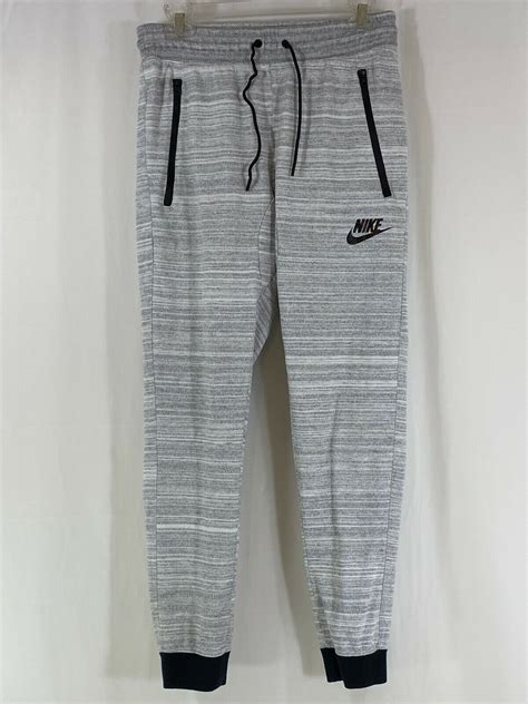 nike jogginghose nsw av15 in weiß|Nike NSW Advance AV15 Jogger Knit Sweat Pants Gray Heather .